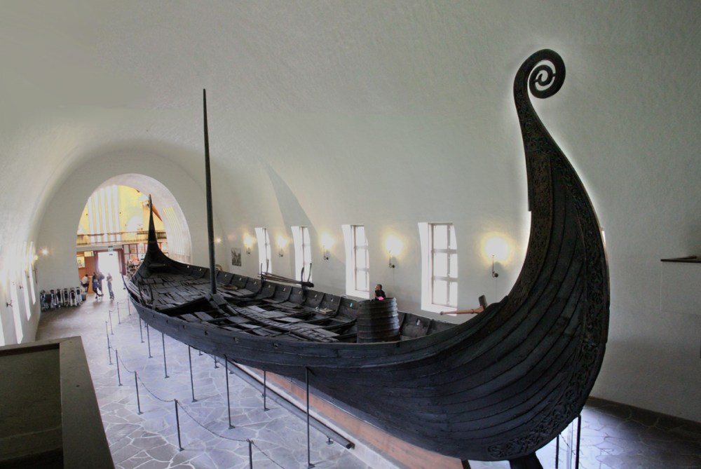 Oseberg Ship - Side View
