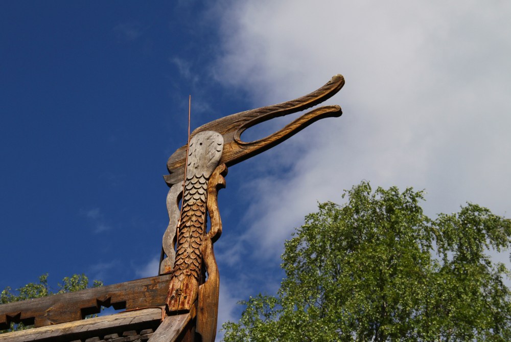 Stave Church - Dragon Carving