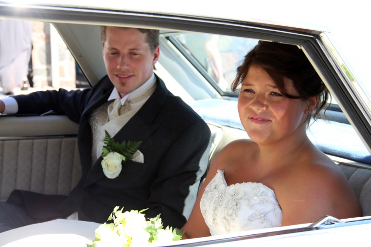 Jorgen and Jeanette in Car