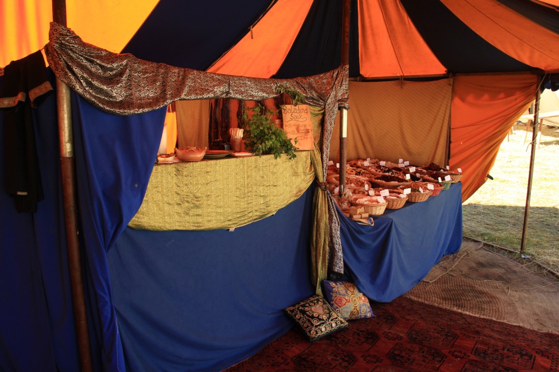 The Arabian Pavilion Provided Wonderful Shade on a Hot Summer Day