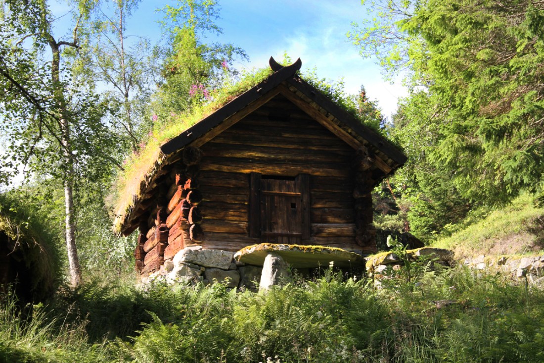 Sod Roofs are Very Common in Norway