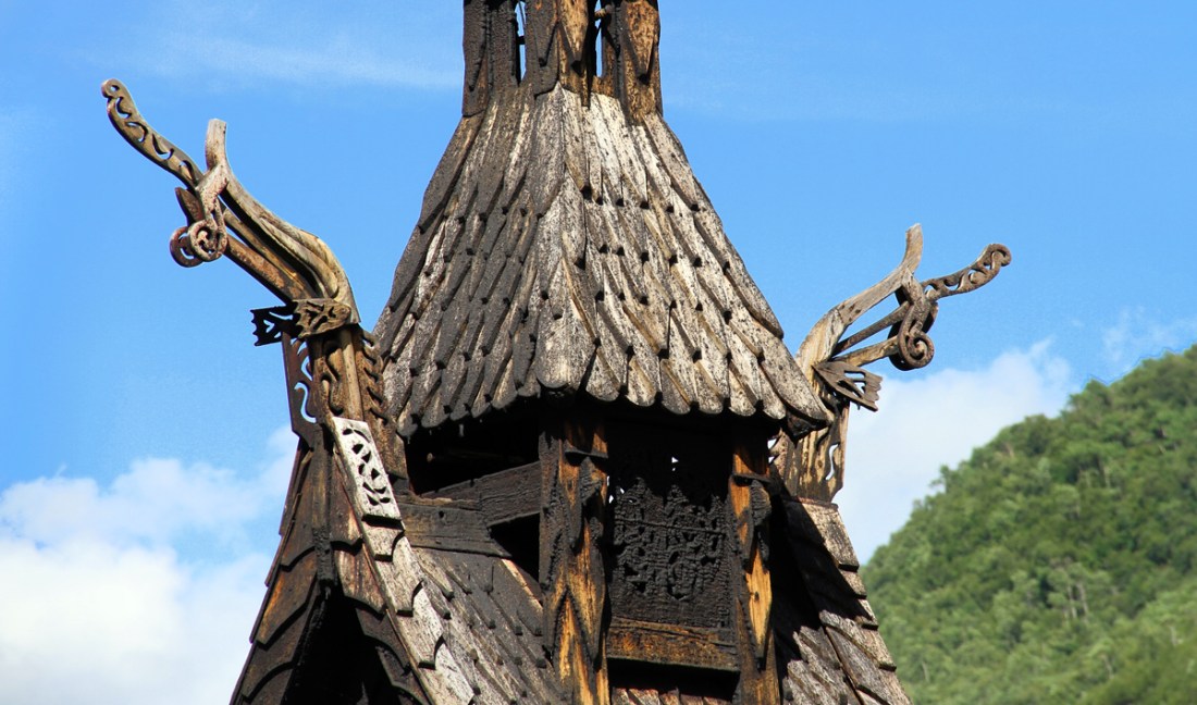 Borgund Stave Church - Dragon Carvings