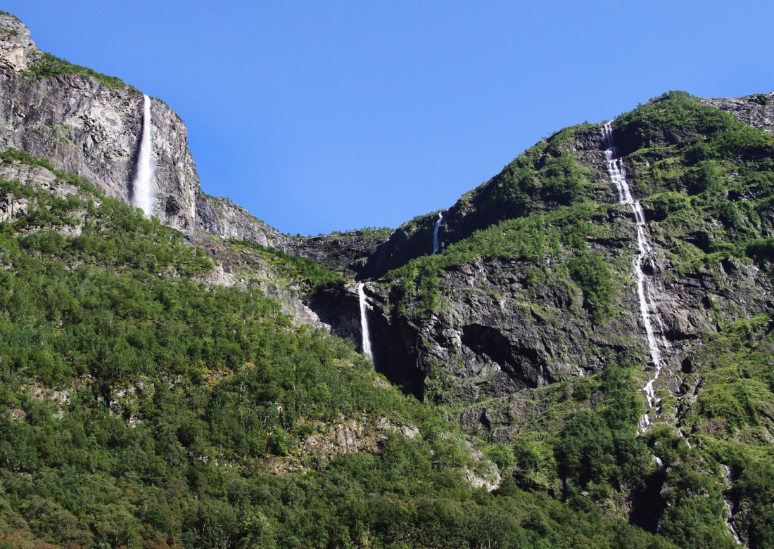 Waterfalls at Gudvangen