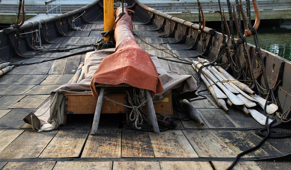 Main Sail Under Canvas